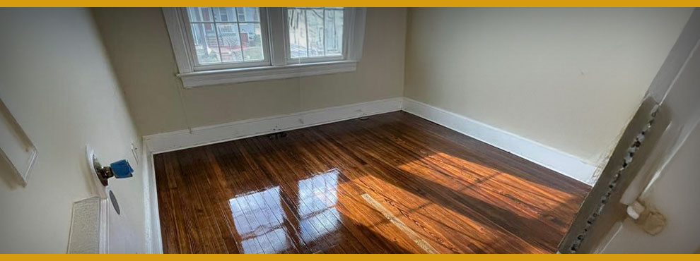 Refinished Hardwood Floor