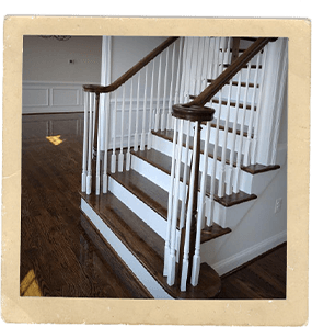 Wood Stairs Refinishing