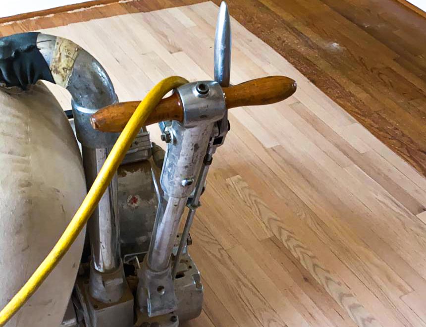 Hardwood Floor Buffing, Screening Hardwood Floors Between Coats