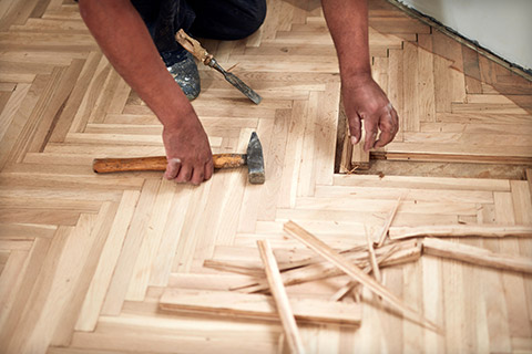 Hardwood Floor Repair & Restore