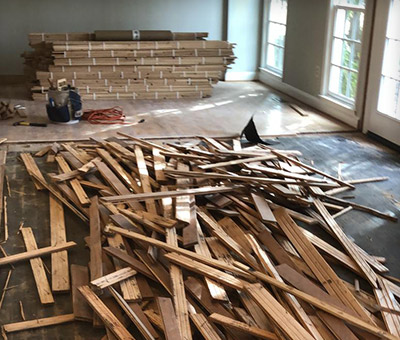 Floor Dismantling and Preparation